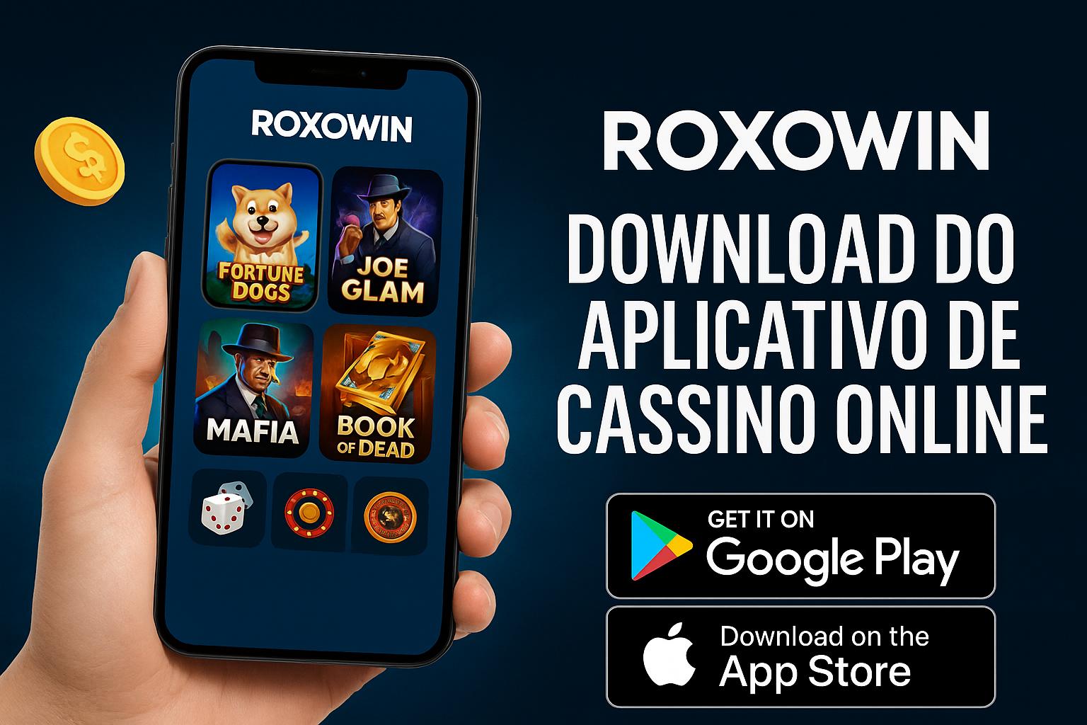 Baixar o ROXOWIN Cassino App