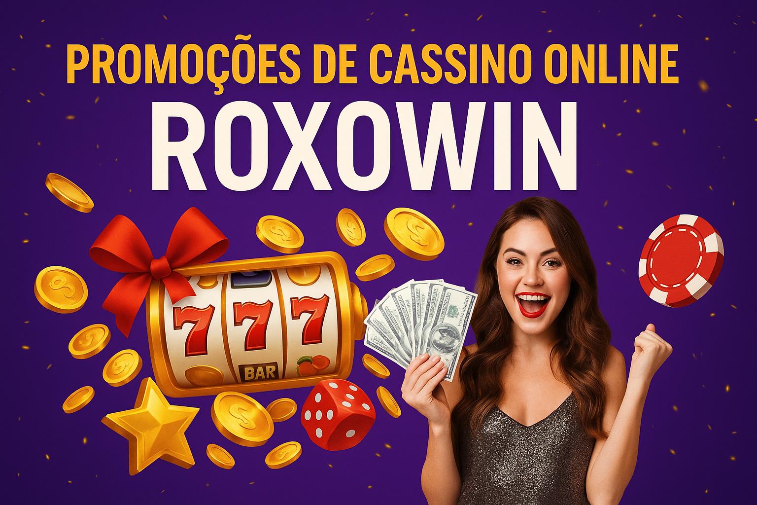 O bônus promocional ROXOWIN é uma ótima maneira de começar sua aventura