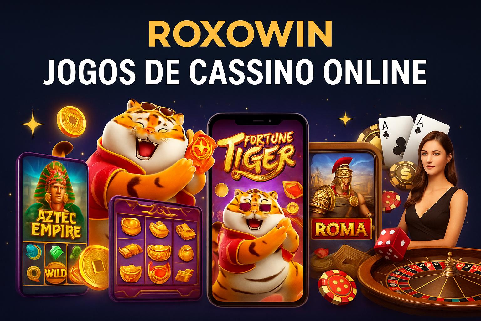 Jogos de cassino online inovadores e emocionantes na ROXOWIN