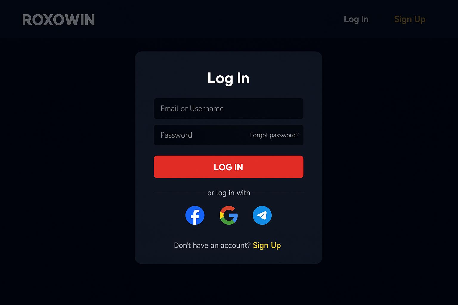 Registro na ROXOWIN Garante Acesso a uma Vasta Seleção de jogo